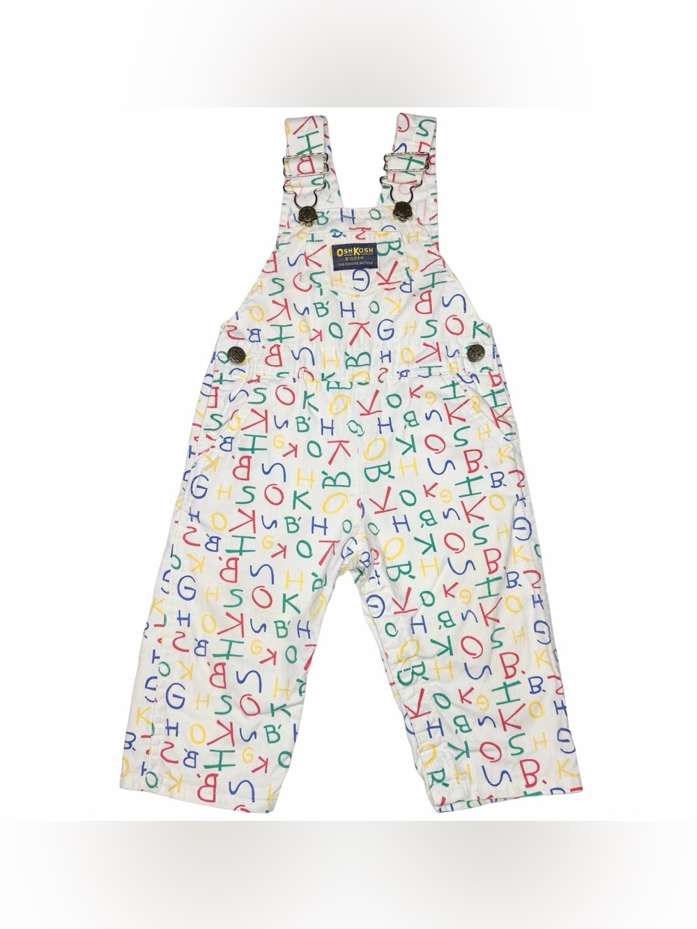 Vintage‎ Oshkosh Alphabet ABC Overalls